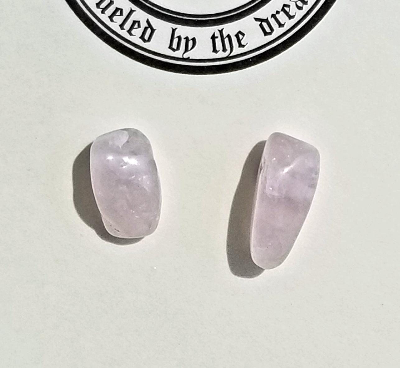 Rose Quartz Stud Earrings
