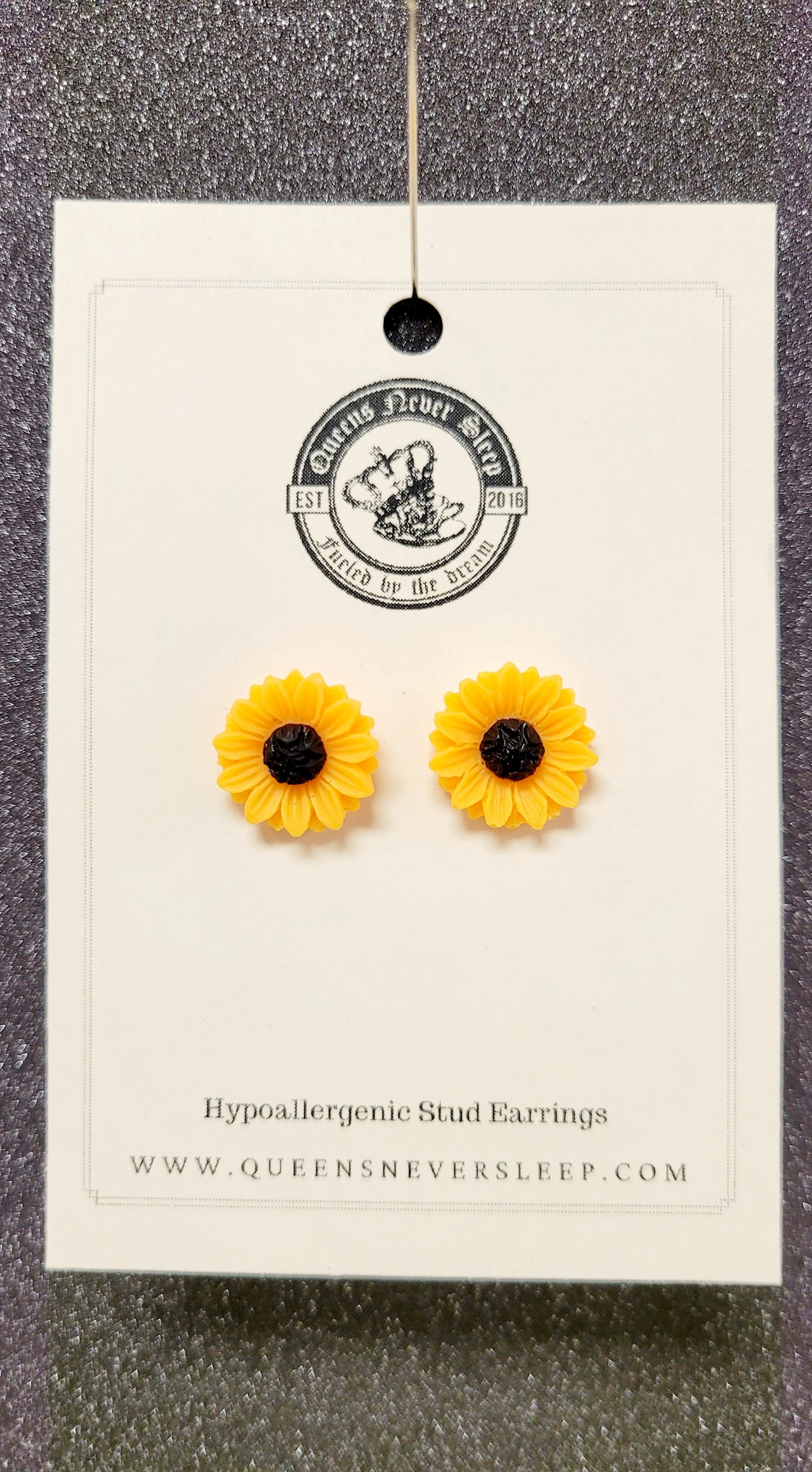 Sunflower Stud Earrings