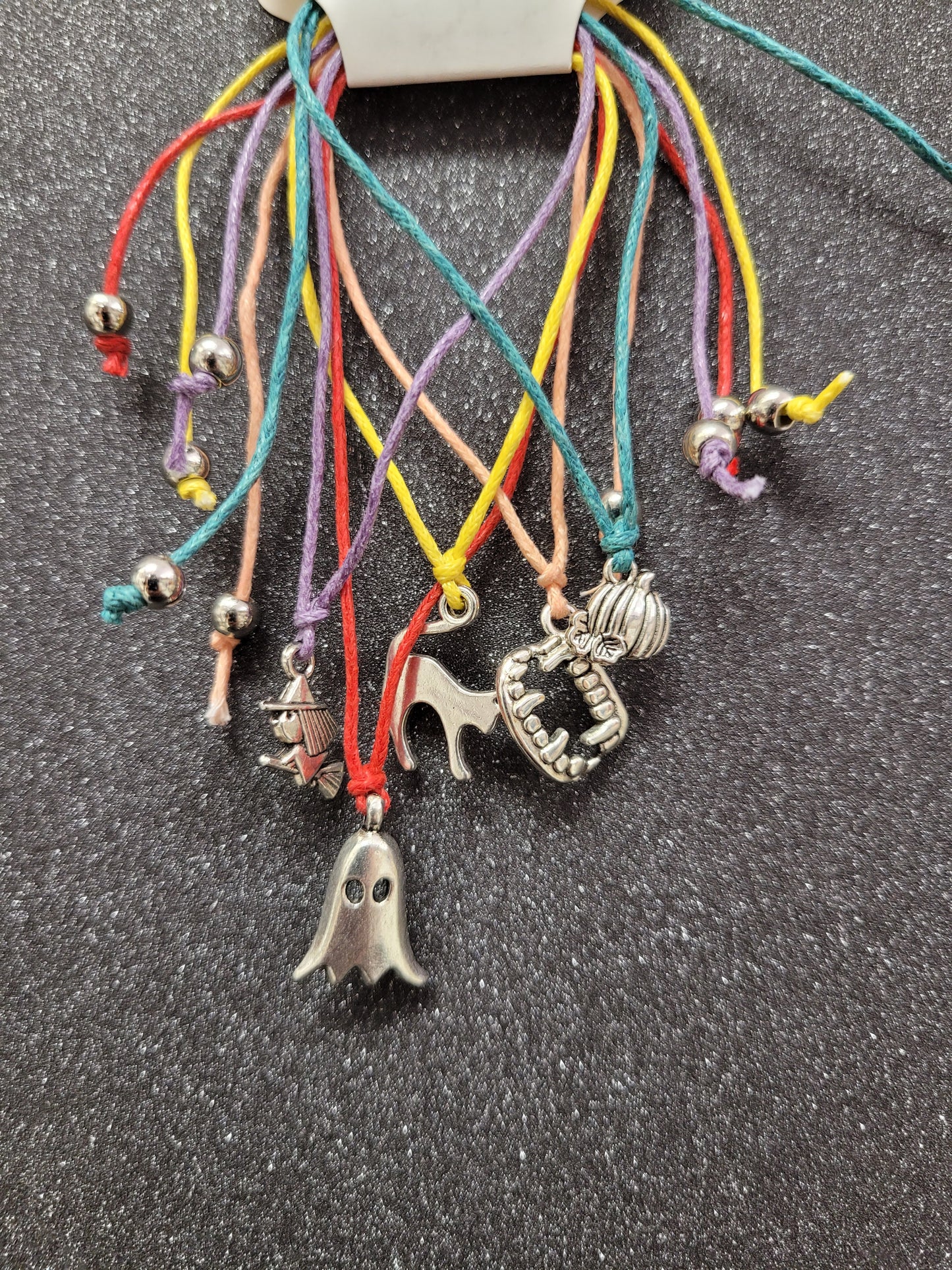 5 Pack Spooky Charm Bracelet Set.