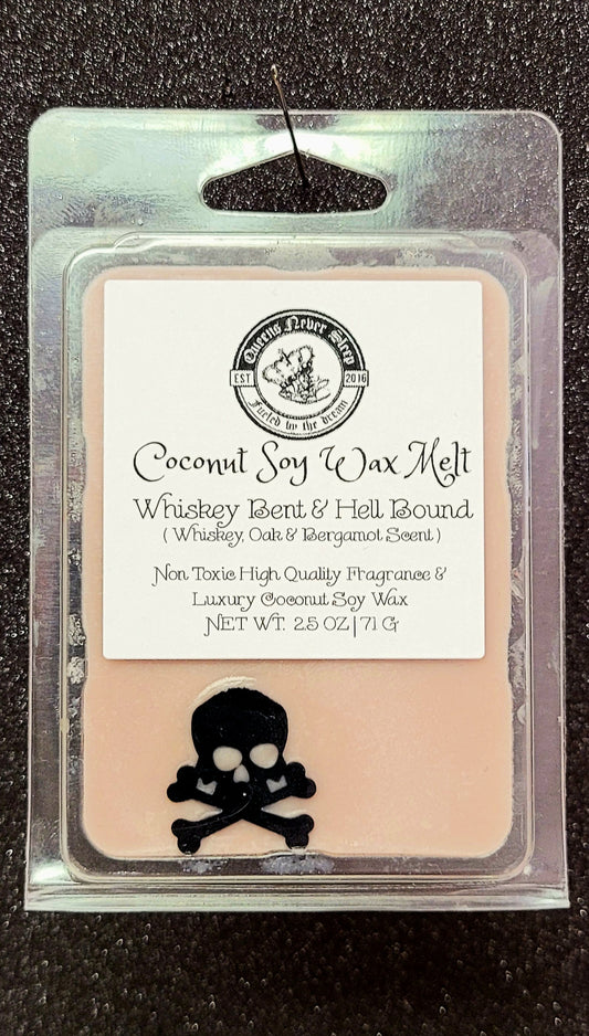 Whiskey Bent & Hell Bound | Wax Melt Clamshell
