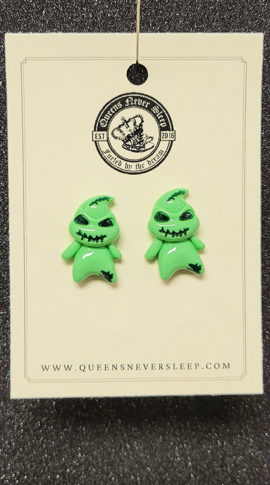 Oogie Boogie stud earrings