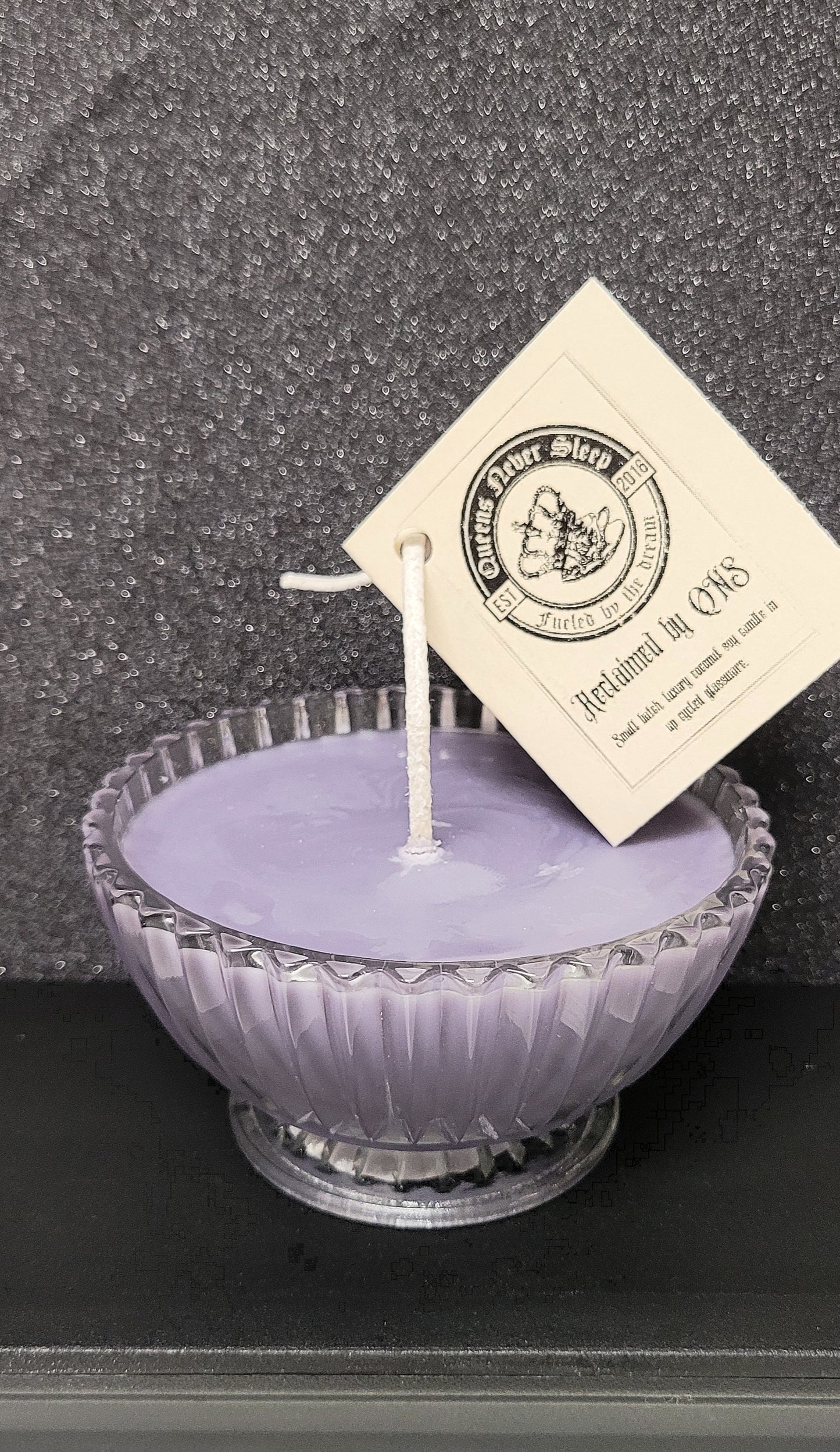 A Little Midnight Mayhem 8oz coconut soy candle