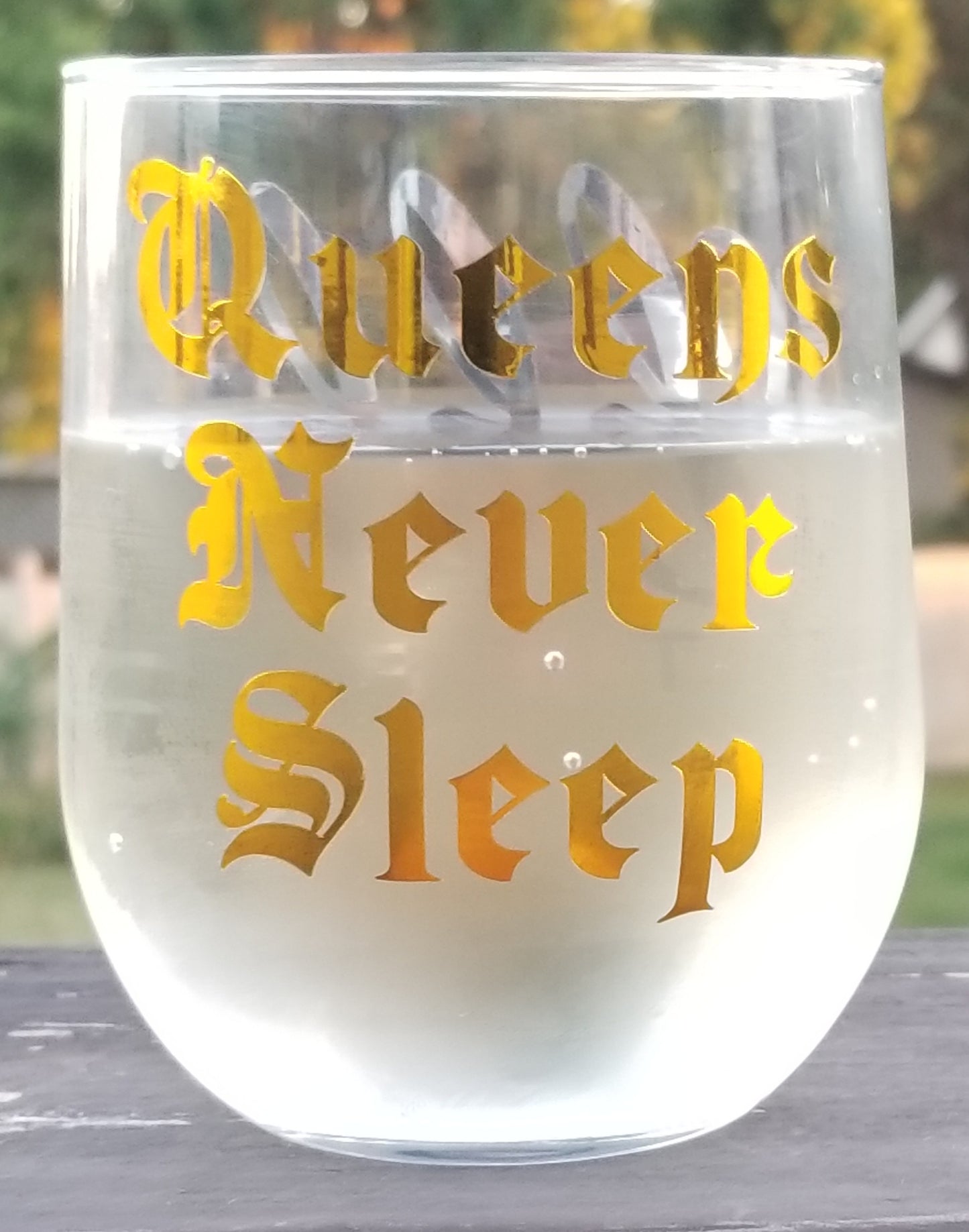 Shhhut The Fuck Up Wine Glass